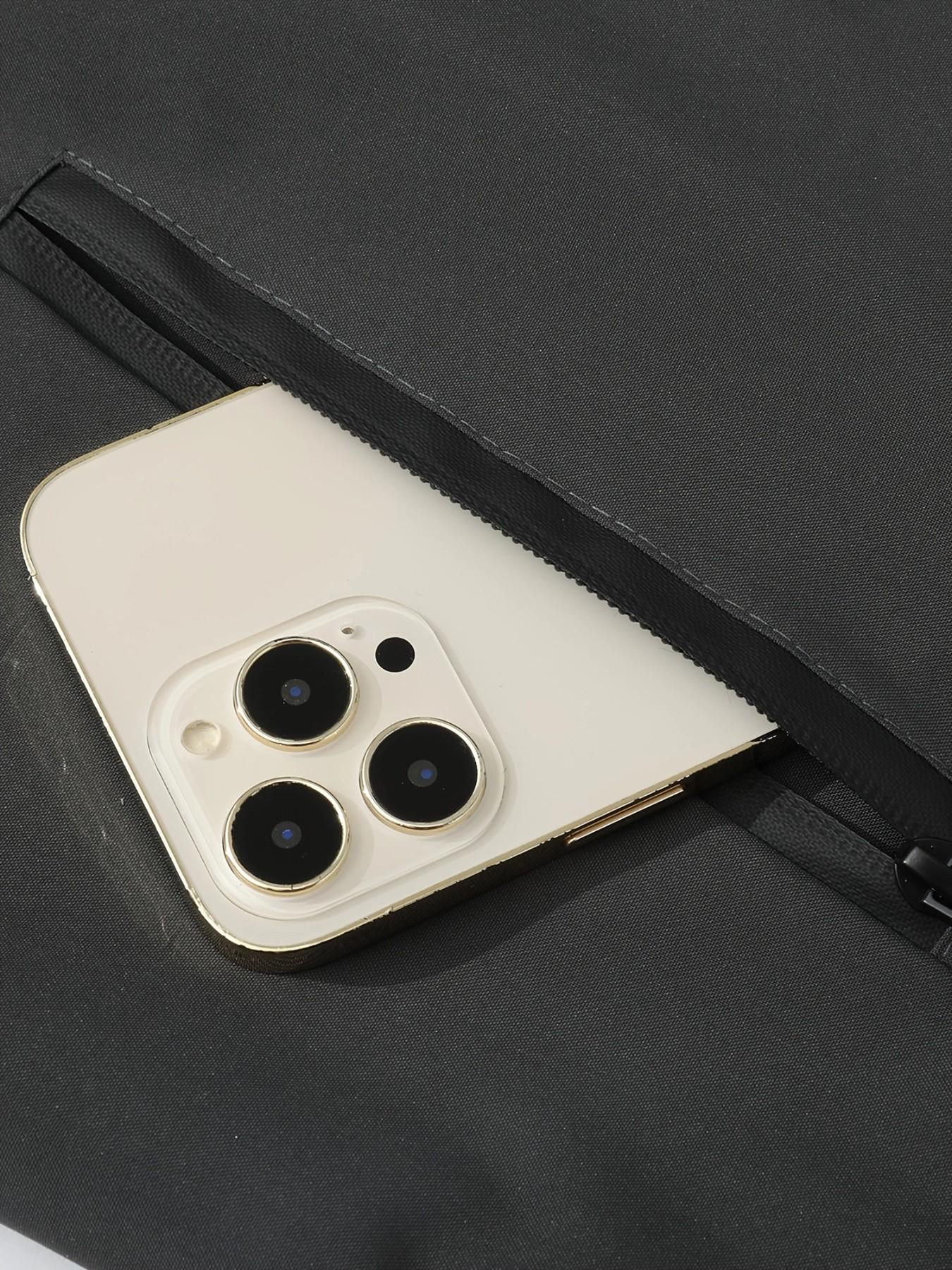 Luxury Artistic Letter Hooded Jacket, Polyester Fabric, Intricate Print, Slim Fit, Casual Style, Spring & Fall Fashion Outerwear