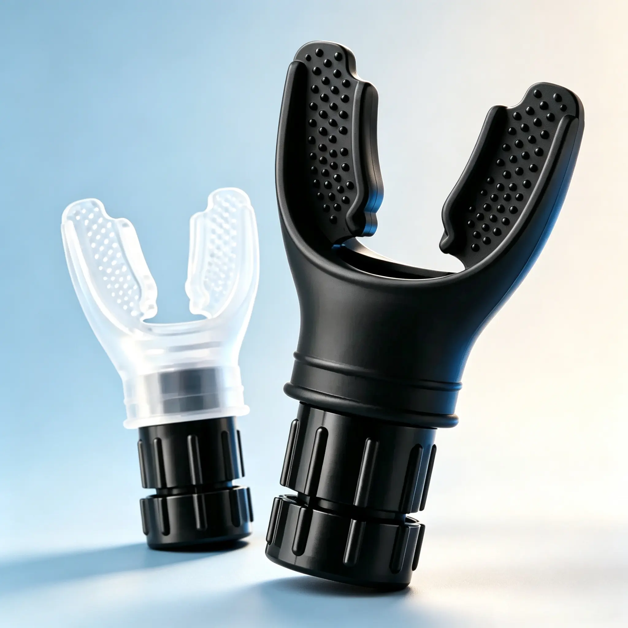 Portable Breathing Trainer (2-Pack) – Adjustable-resistance breathing training device; lightweight and washable; suitable for home fitness and sports rehabilitation; unisex.