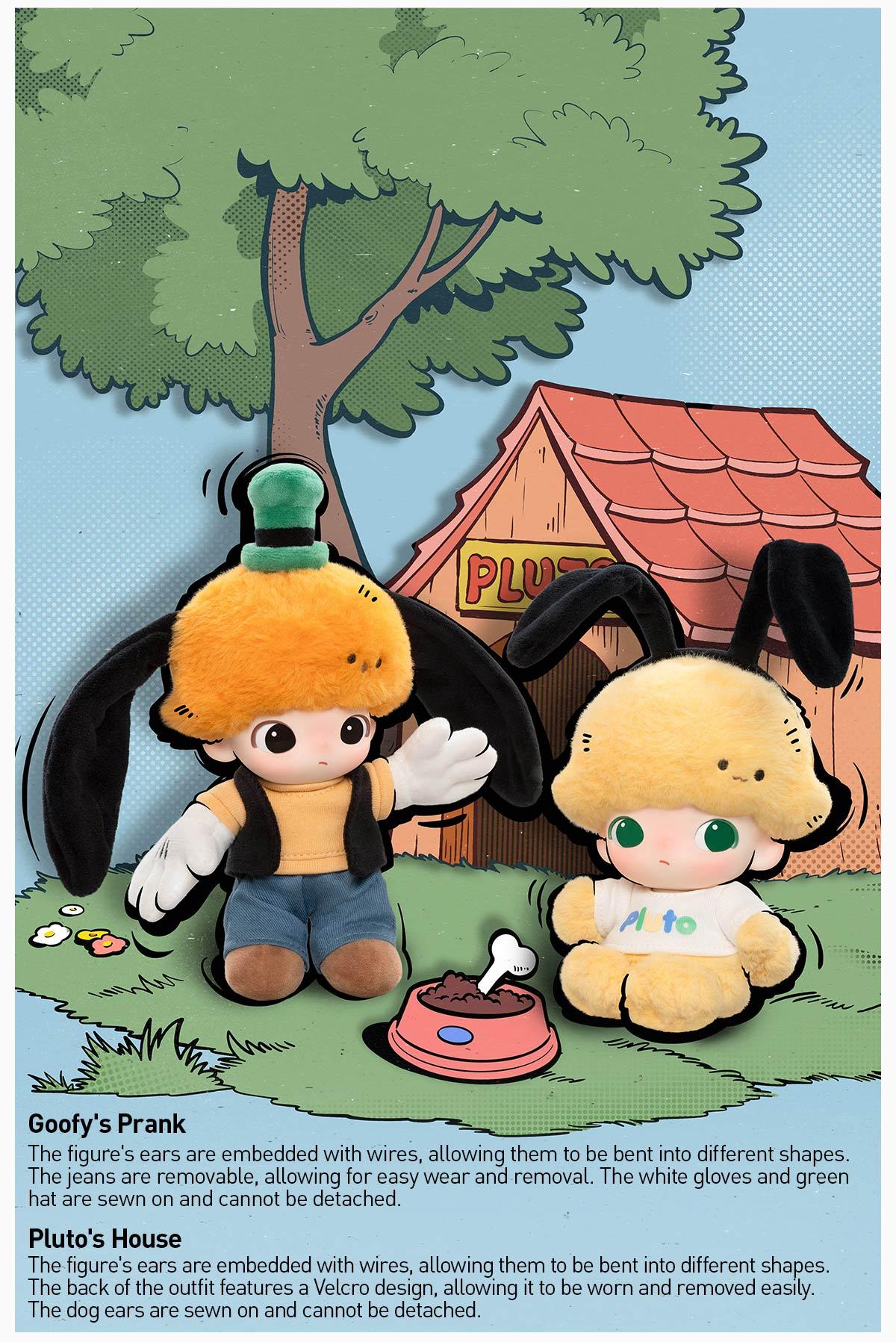 Unboxing-DIMOO WORLD × DISNEY Series-Vinyl Plush Keychain Blind Box-3.0