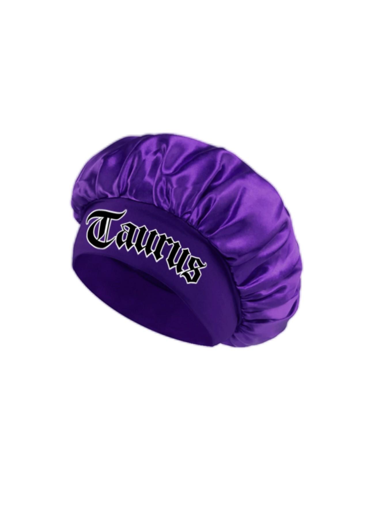 12 Constellations Smooth Satin Daily Hair Care Sleep Cap, Sleeping Bonnet, Lightweight & Breathable, Hair Protection & Friction Reduction, Anti-Frizz, Anti-Tangle, Unisex Hat, Sleep Bonnets