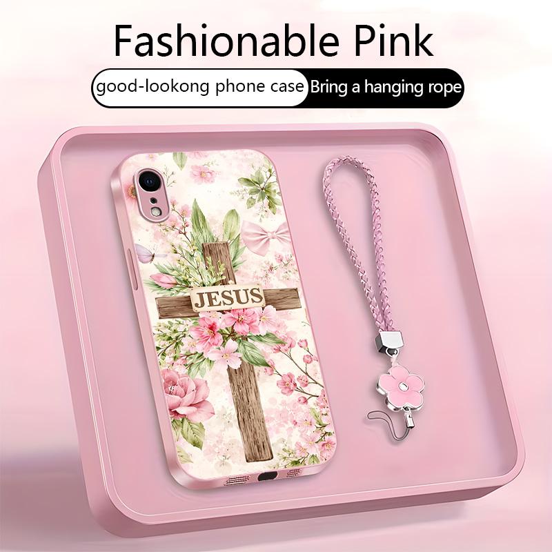 Suitable for [iPhone Xr] Women's high-end phone case，A wide variety of patterns for you to choose from.This phone case prays for you，God will bless you and bring you good luck YM99