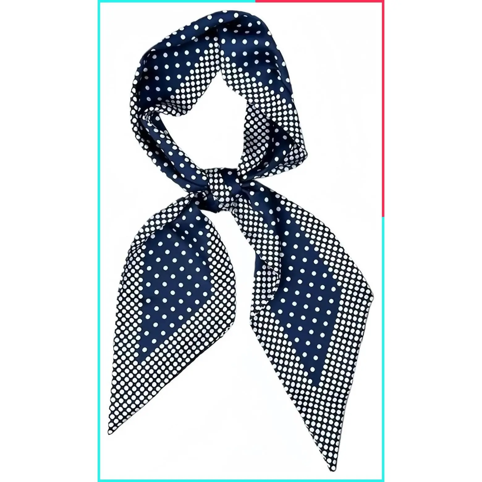 Elegant Satin Scarves for Women 59 x 5.9 Inches Lightweight Silk Feeling Scarf for Bag Headwrap Neck Tie