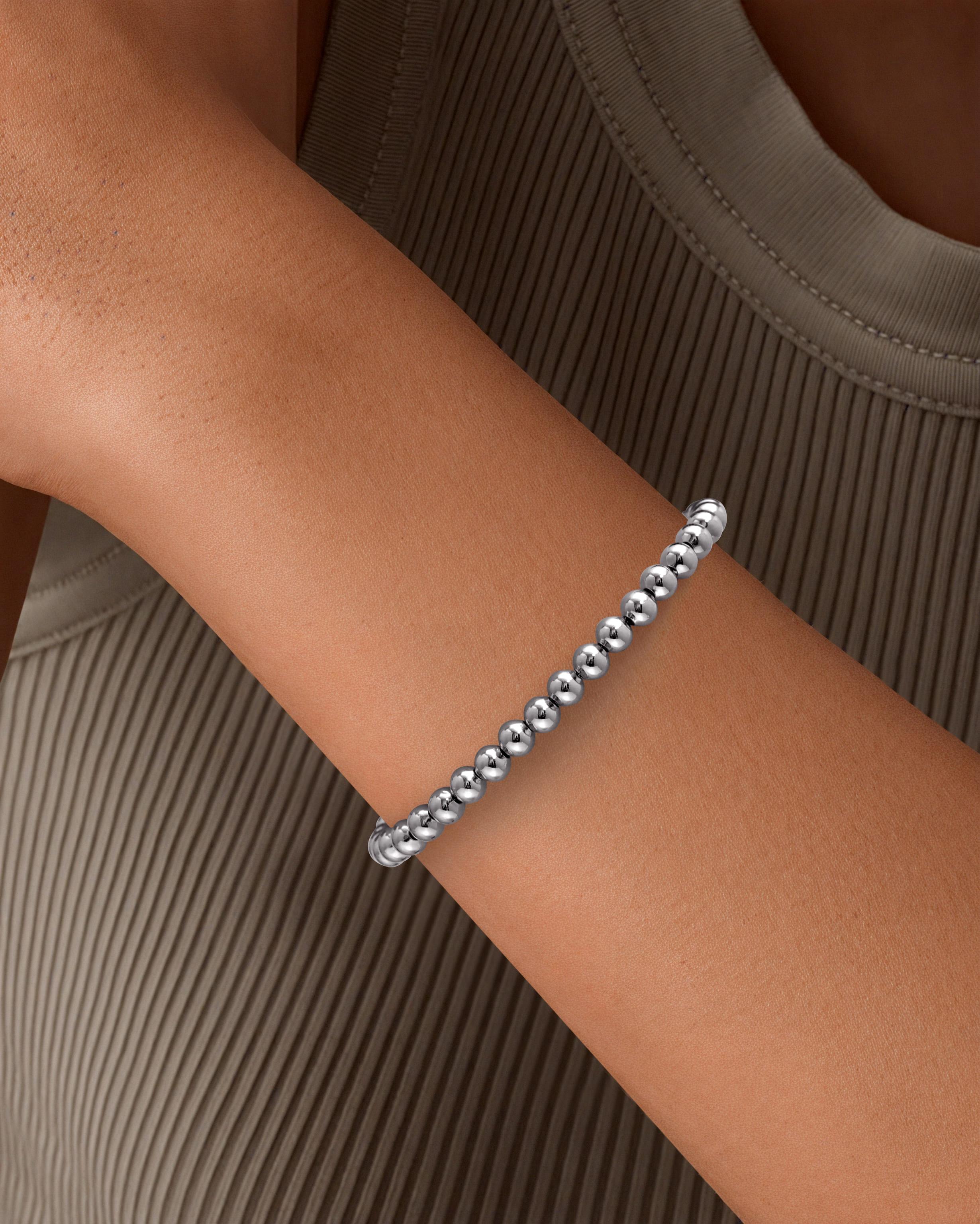 Aprilery Bead Bracelet Set for Women – Elegant Hypoallergenic Stackable Beaded Bracelets for Women Aprilery Bead Bracelet Set for Women – Elegant Hypoallergenic Stackable Beaded Bracelets for Women