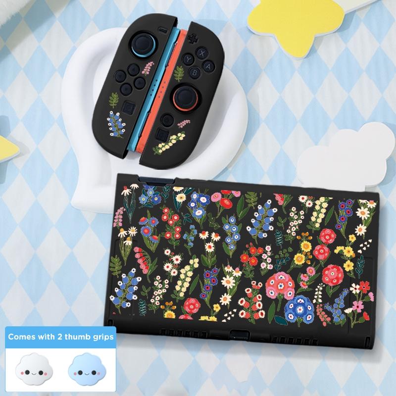 Suitable for Nintendo Switch 2 game console accessories, Game peripherals, TPU soft case, comes with 2 thumb joystick caps, drop-proof and scratch-resistant, removable protective cover, 2025 new style, light and soft shell, multiple colors available, gift