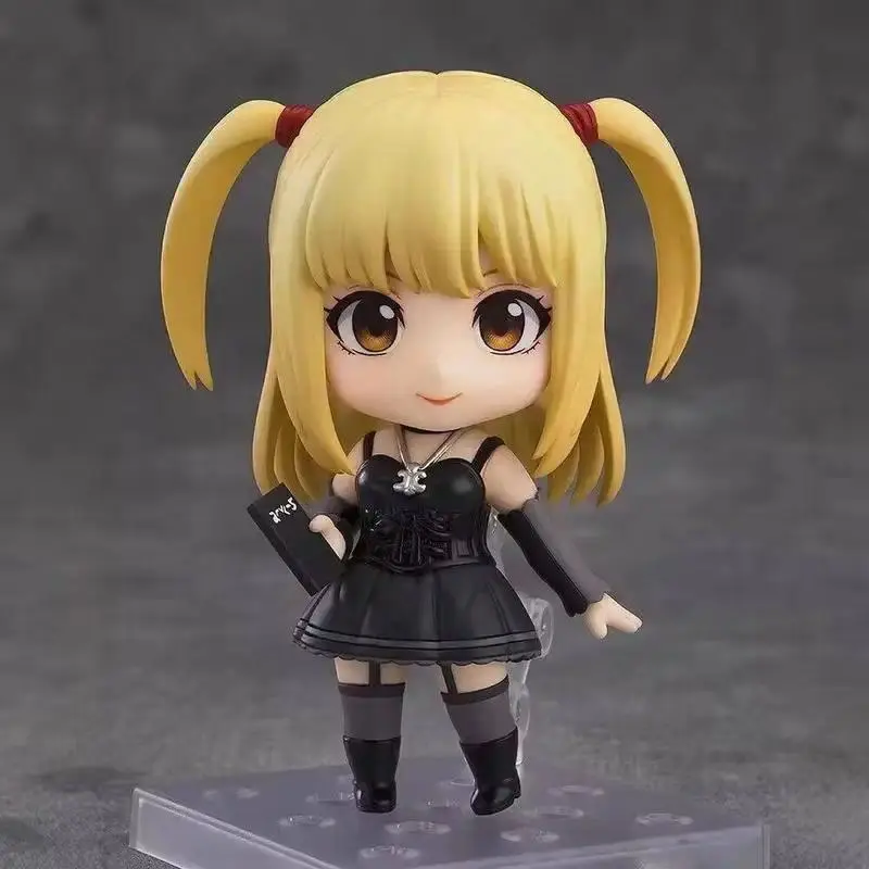 10cm Death Note Q Version Nendoroid 2674 Misa Amane Anime Articulated Action Figures Desktop Ornament Model Toy Collectible Gift