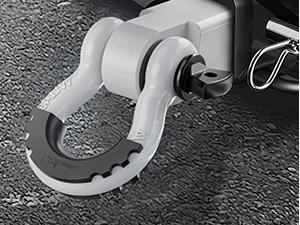 Nilight Shackle Hitch Receiver 2Inch 45000 LBs Breaking Strength 3/4" D Ring Shackle w/Trailer Hitch Pin Heavy Duty Solid Recovery Towing Kit for Trucks Jeeps Off-Road