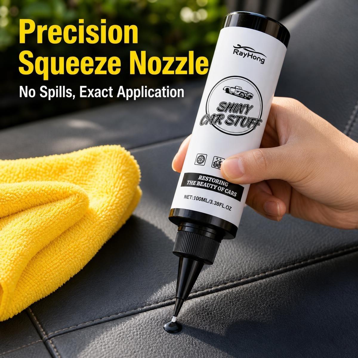 Quick-Effect Car Paint Care Coating, UV Protection, Hydrophobic, Dust Resistant, Glossy Finish, DIY Auto Beauty Product