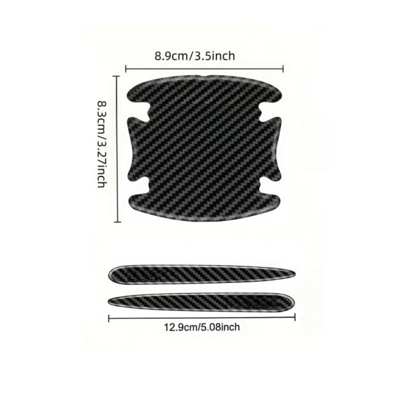 Car Door Handle Protector, Anti-Scratch Gel Strip, Suitable for All Hyundai Models, Car Decoration Accessory, Durable and Stylish