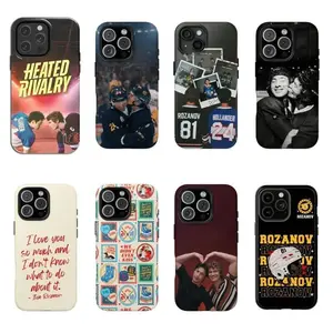 T-Team H-Hollanov Phone Case—a rugged protective case inspired by the film *H-Heated Rivalry*. Compatible with the iPhone 11–17 Pro Max/Plus series and Samsung Galaxy S23– series, it makes an excellent gift for friends, family, or fans.