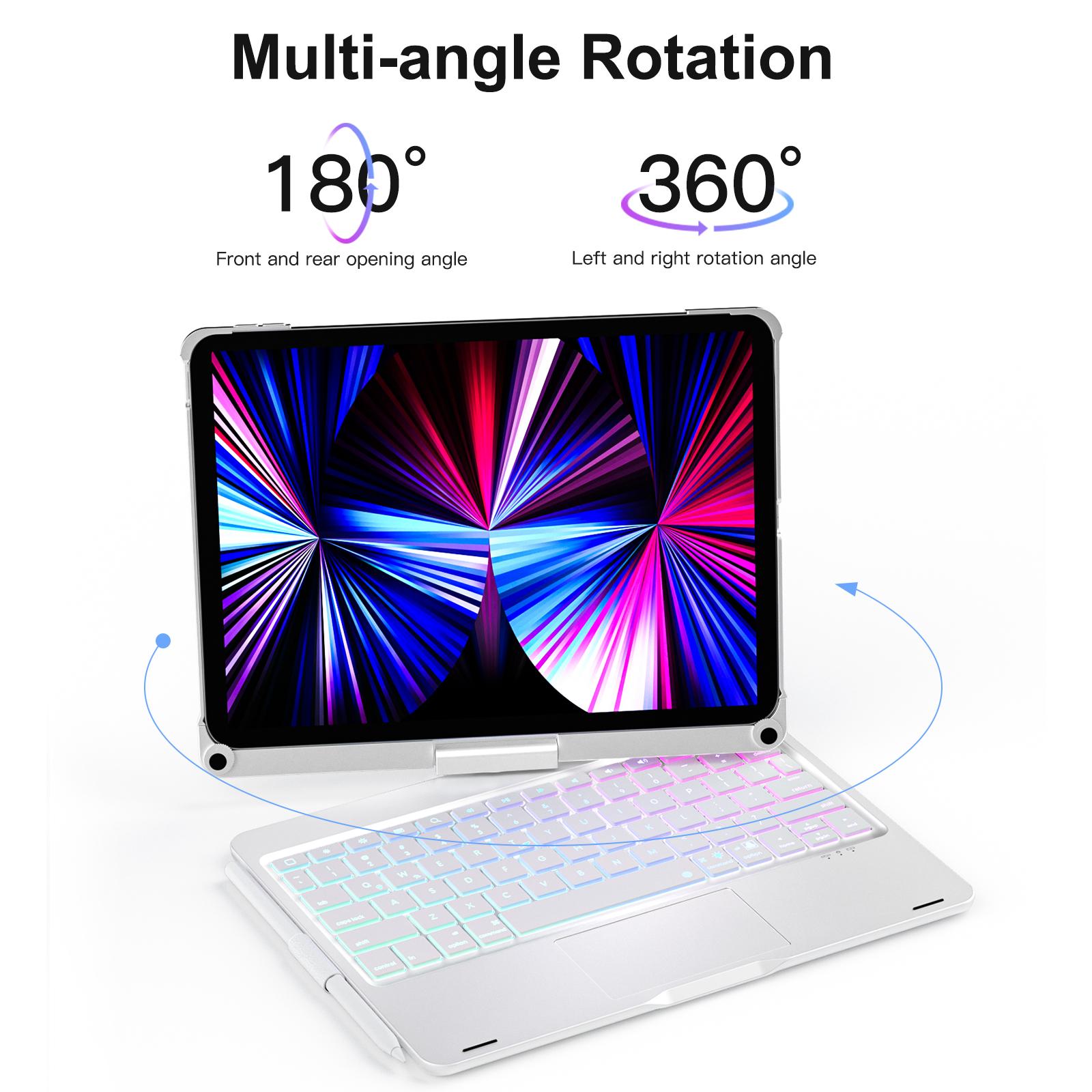 The 360 degree Swivel iPadCase With Keyboard for iPad is a top-quality keyboard case designed to enhance your iPad experience.