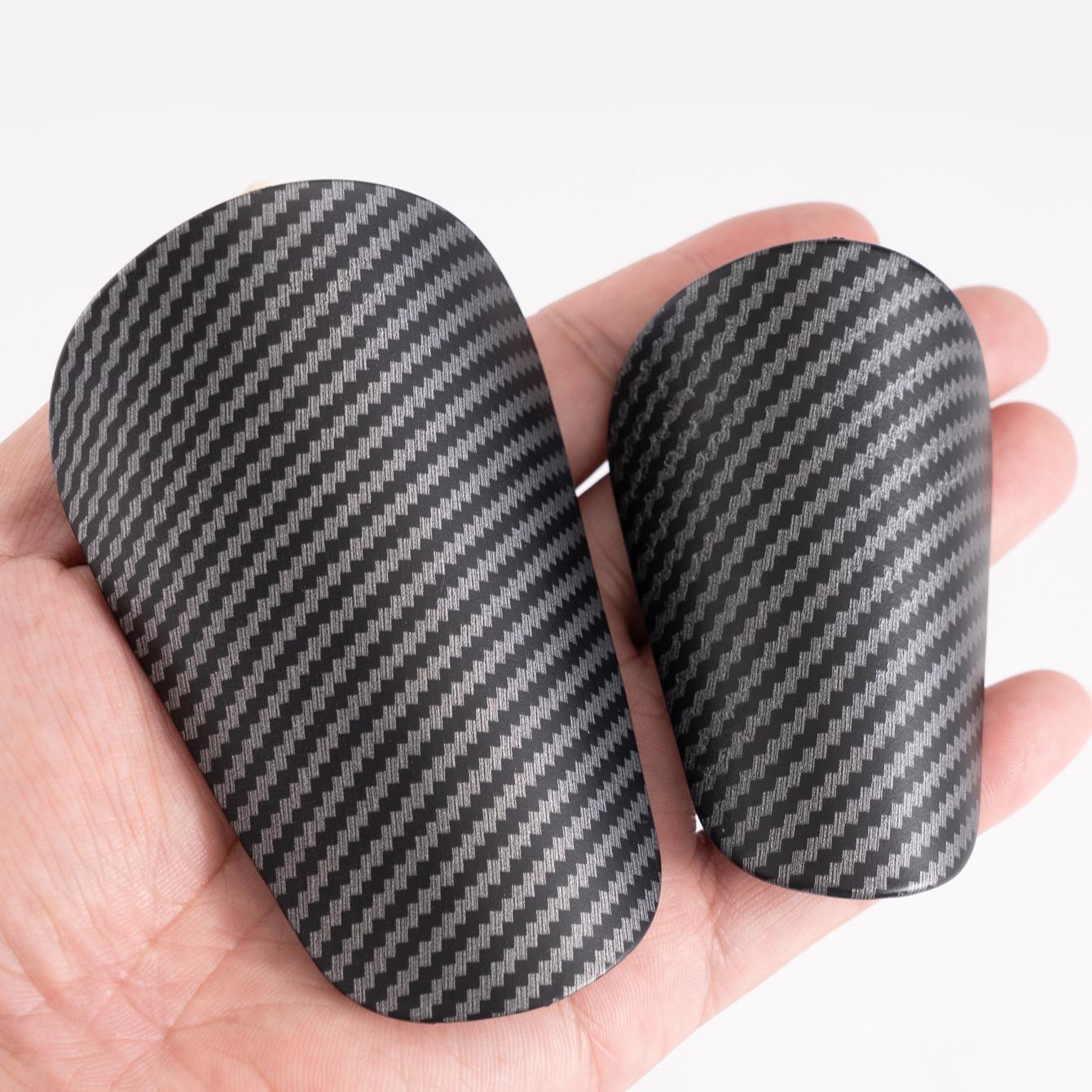 Professional Football Training Leg Pad (1 Pair), Adult Mini Shin Guard, Shin Pad for Men & Women, Football Equipment