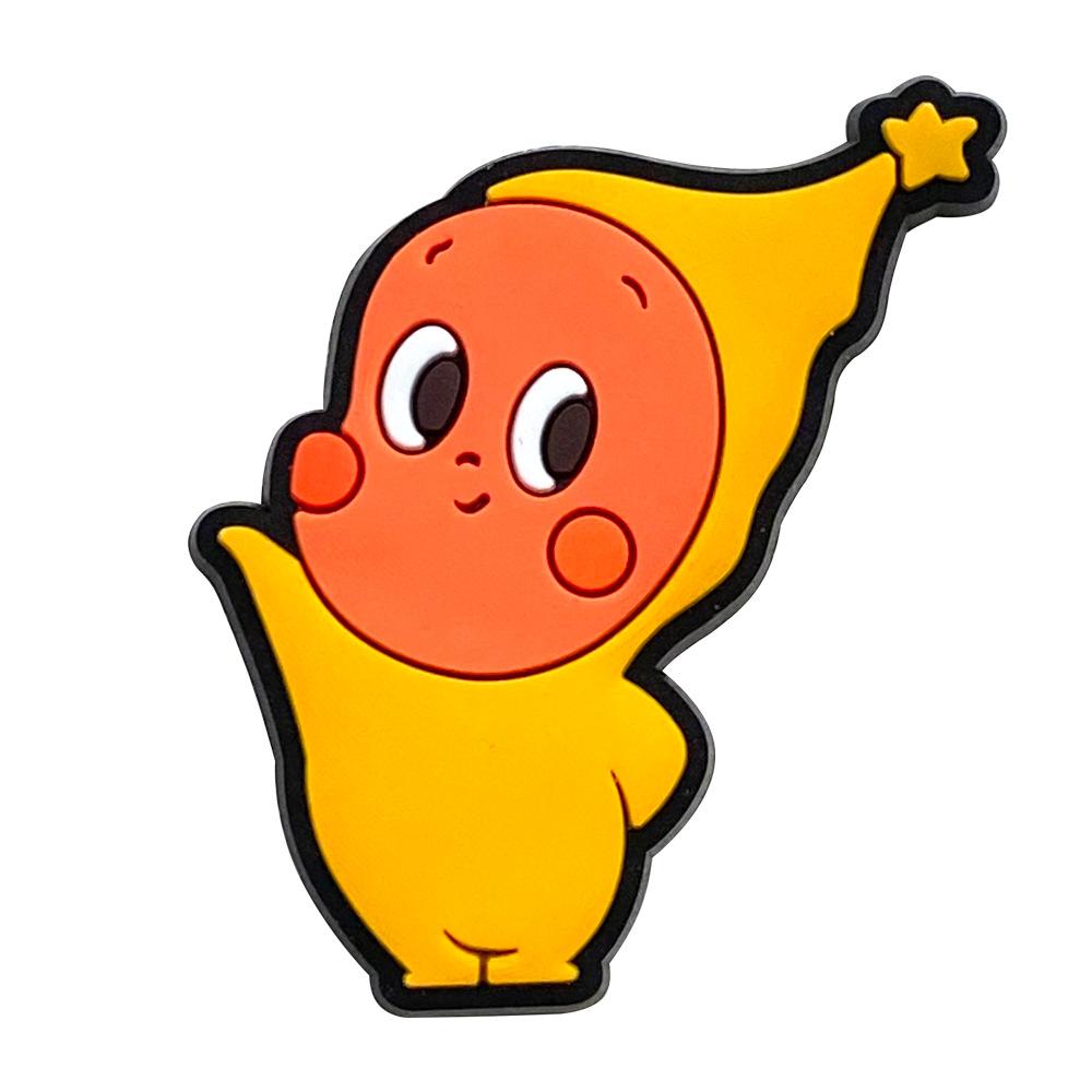 10pcs Cartoon Yellow Star Character PVC Shoe Accessories, DIY Waterproof Detachable Sandal Strap, Kids Christmas Gift, Party Style 10pcs Cartoon Yellow Star Character PVC Shoe Accessories, DIY Waterproof Detachable Sandal Strap, Kids Christmas Gift, Party Style