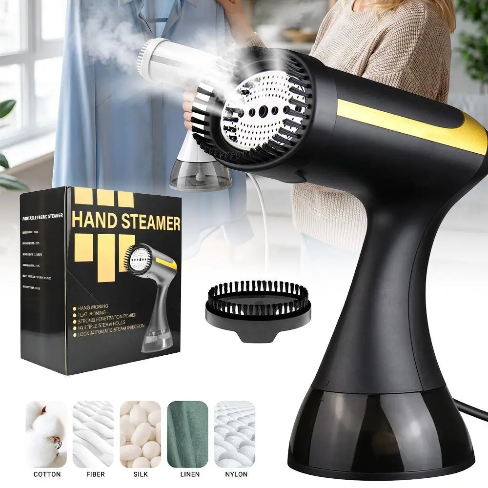Handheld Clothes Steamer, Portable Garment Steamer with Fast Heat, 300ML Water Tank, Continuous Steam, Dry & Wet Ironing for Home & Travel