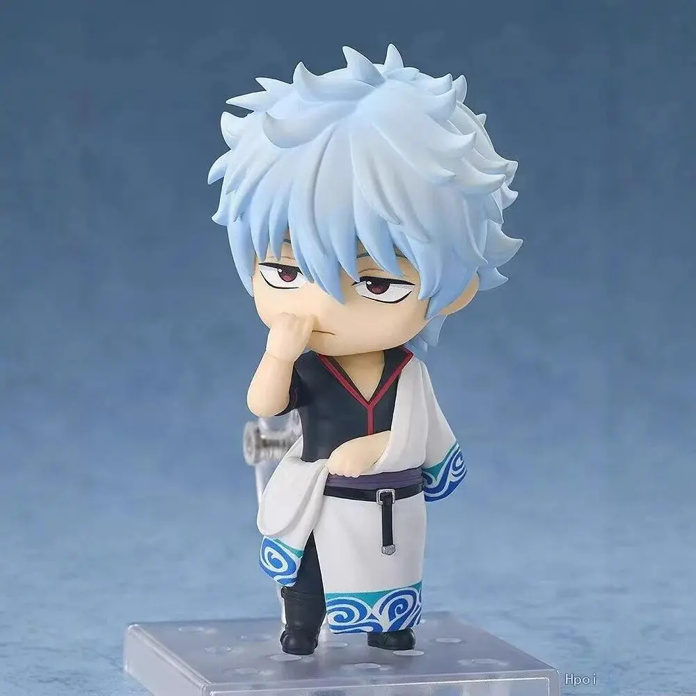 10cm Gintama Sakata Gintoki 2420# 2420 Action figure toys collection doll Christmas gift with box