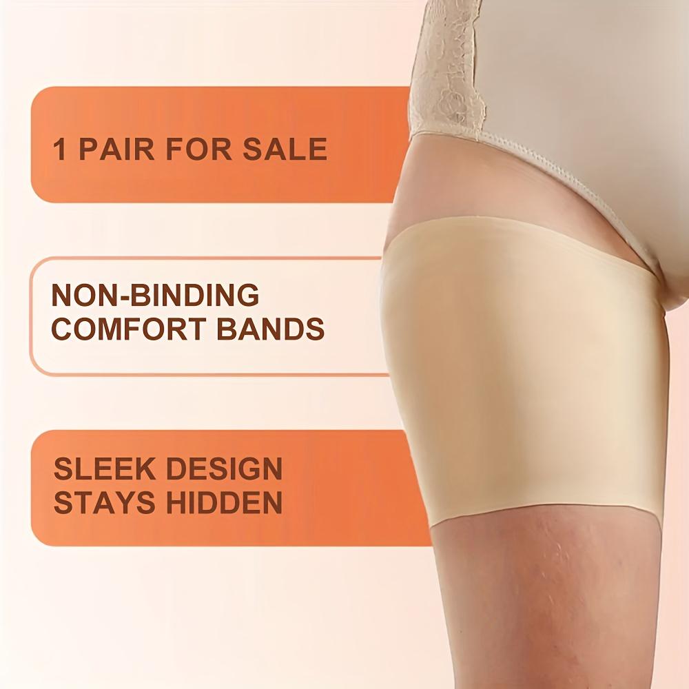1 pair of tight thigh sleeves, Leg Compression Sleeves, for running sports, thigh support and anti-slip wrapping, elastic, unisex, Sports Compression Sleeves