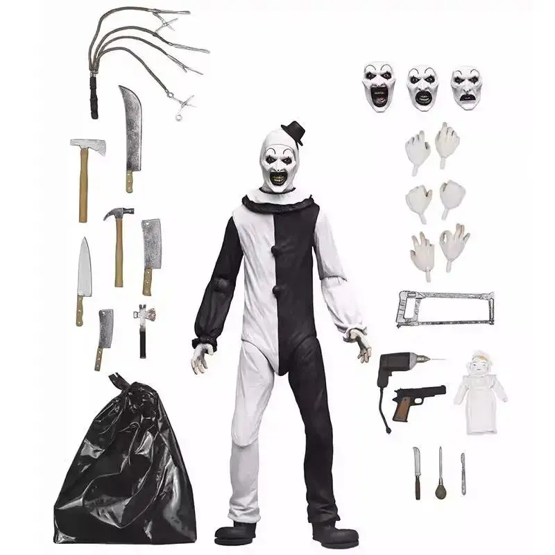 2026 hot item Neca 45251 Ultimate Art The Clown 7-Inch Scale Collectible Action Figure Horror Movie Model Articulated Figure Popular toys