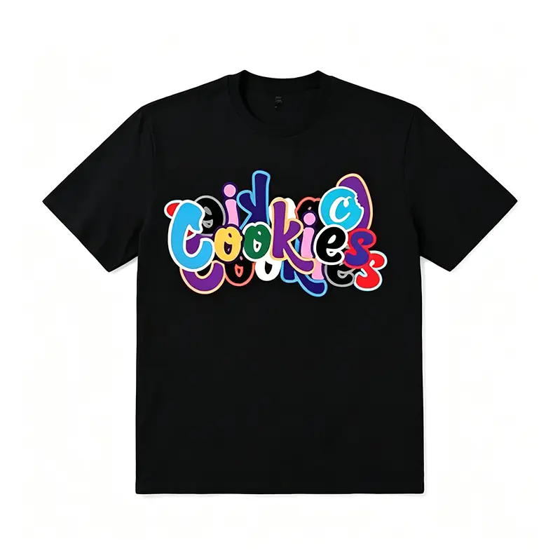 Cookies T-Shirt, Many Letter Tee Multicolor T-Shirt Fullsizes Tee,Unisex Tees, Unisex Graphic Shirt,Unisex Crewneck T-shirt for Men And Women