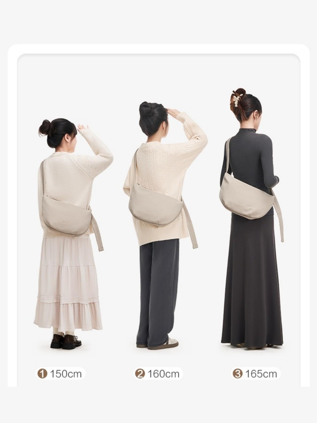 OIWAS Crossbody Bag, Casual Sports Backpack, Fashion Shoulder Bag, Large Capacity Chest Bag, Waist Bag, Cycling Bag for Men and Women