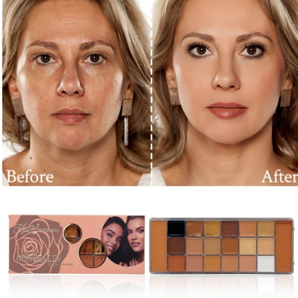 Waterproof Concealer for All Skin Tones, Long-Lasting Moisturizing Concealer, Cover Scars and Spots, Specially Designed for Women, High Quality Cosmetics