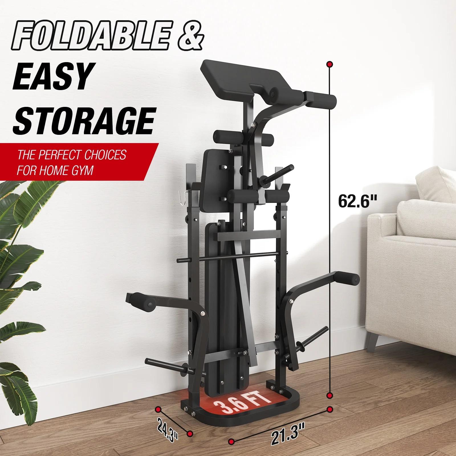 8 in 1 Olympic Weight Bench Set with Leg Extension and Leg Curl, Multi-Function Bench Press Set with Preacher Curl Pad and Chest Fly, Full-Body Strength Training Equipment Workout Station Workout Machine 8 in 1 Olympic Weight Bench Set with Leg Extension and Leg Curl, Multi-Function Bench Press Set with Preacher Curl Pad and Chest Fly, Full-Body Strength Training Equipment Workout Station Workout Machine