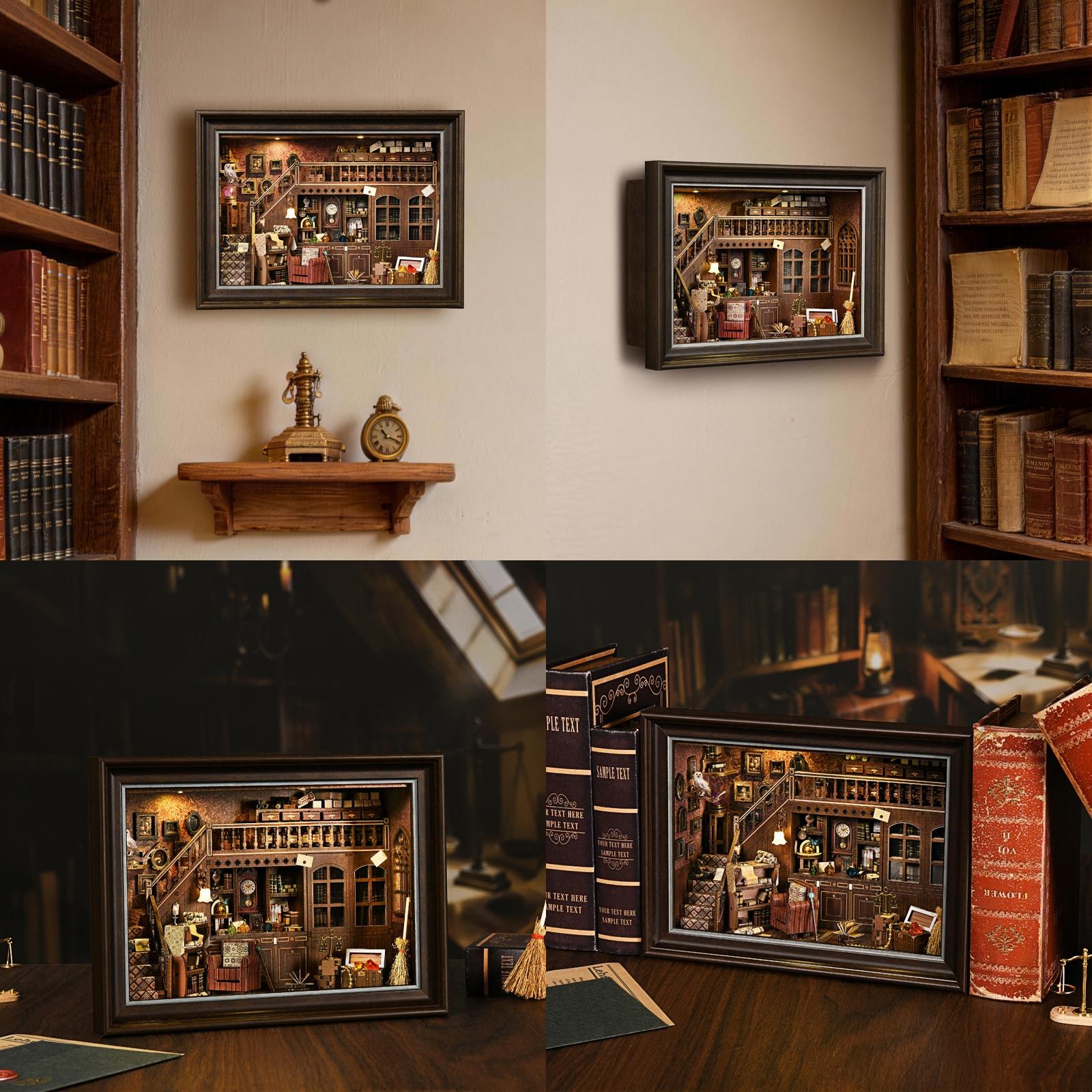 Secret Attic book nook home decoration display