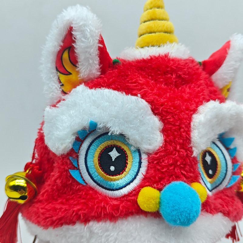20cm Anime Game TouHou Project Chinese New Year Lion Kawaii Cosplay DIY Doll Change Suit Clothes Set Cartoon Dress Up Toy Gifts