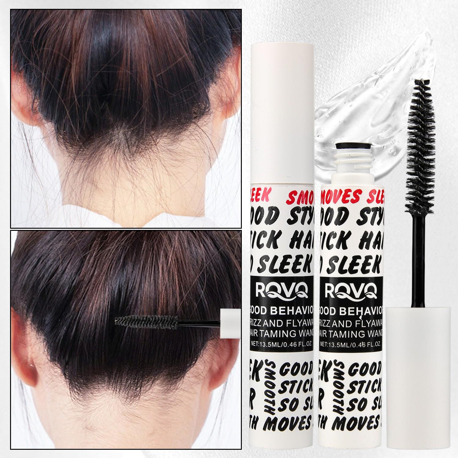 1-Pack Hair Comb Styling Brush, Smooths Frizz, Controls Bangs, Magic Comb for Baby Hair, Softens Hair, Waterproof, 24-Hour Hold, Perfect Gift