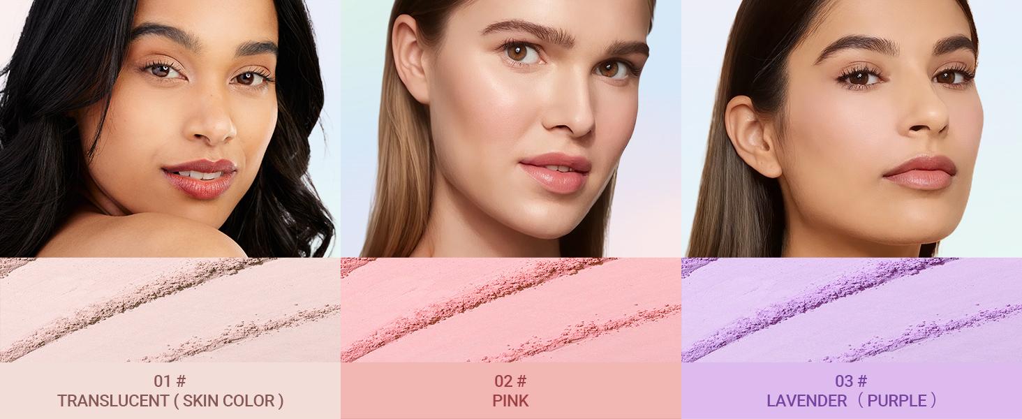 Vevivia Setting Powder - Creaseless Face Powder, Long Lasting Loose Powder Makeup with Blurring & Natural Finish, Shine Control, Up to 24 Hrs Wear, Universal Translucent Formula for All Skin Tones