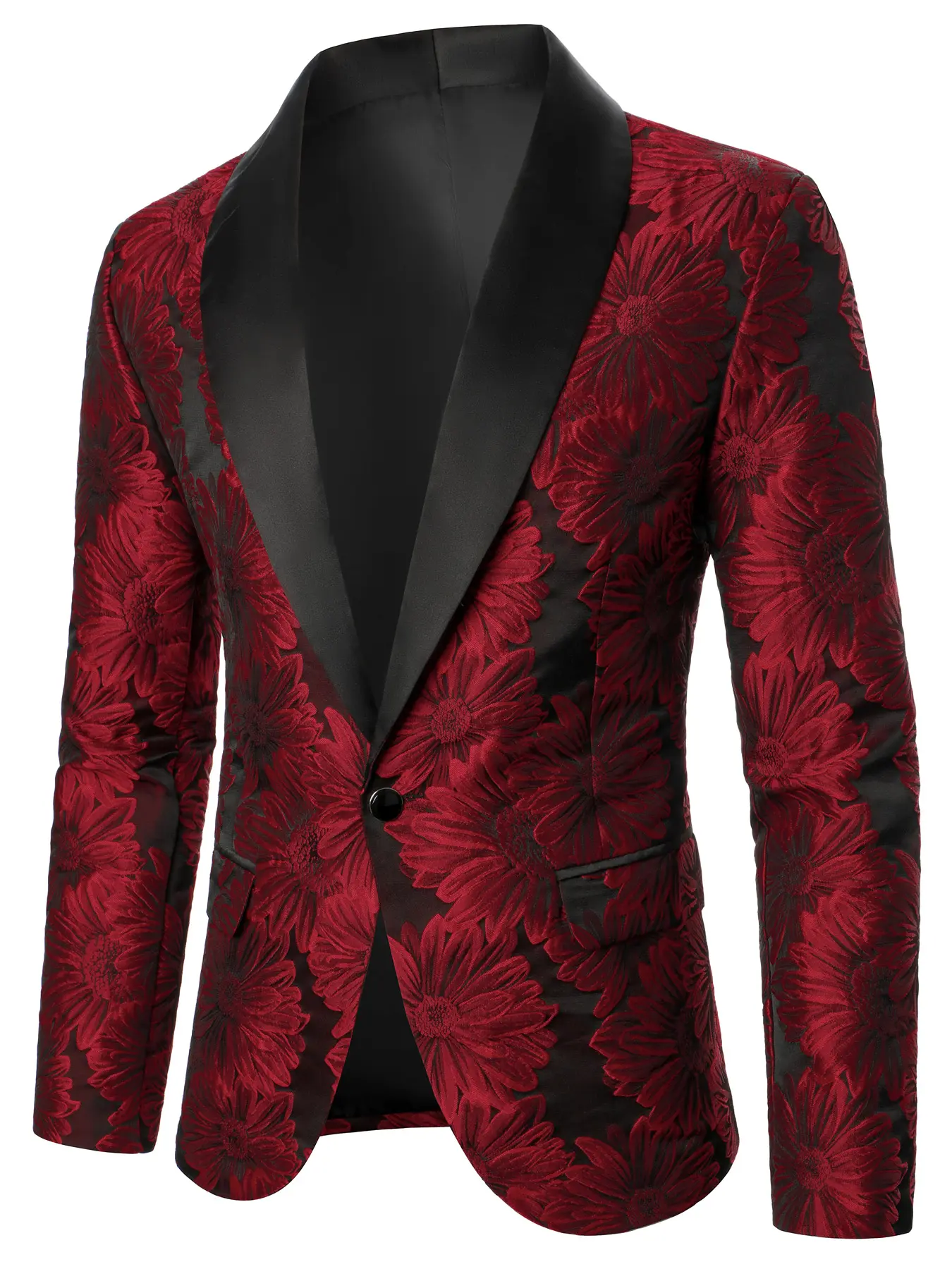 Men's Elegant Printed Business Suit Set, Fashionable Comfort Design, Ideal Gift Choice, Durable Fabric, Perfect for Formal Occasions