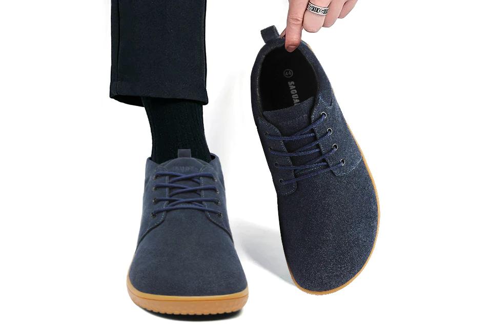 Saguaro Dream Ⅰ-Men's and Women's Wide Minimalist Barefoot Shoes | Zero Drop Sole | Optimal Relaxation Sprintok Sneaker Runner Black Casual Outdoorfun