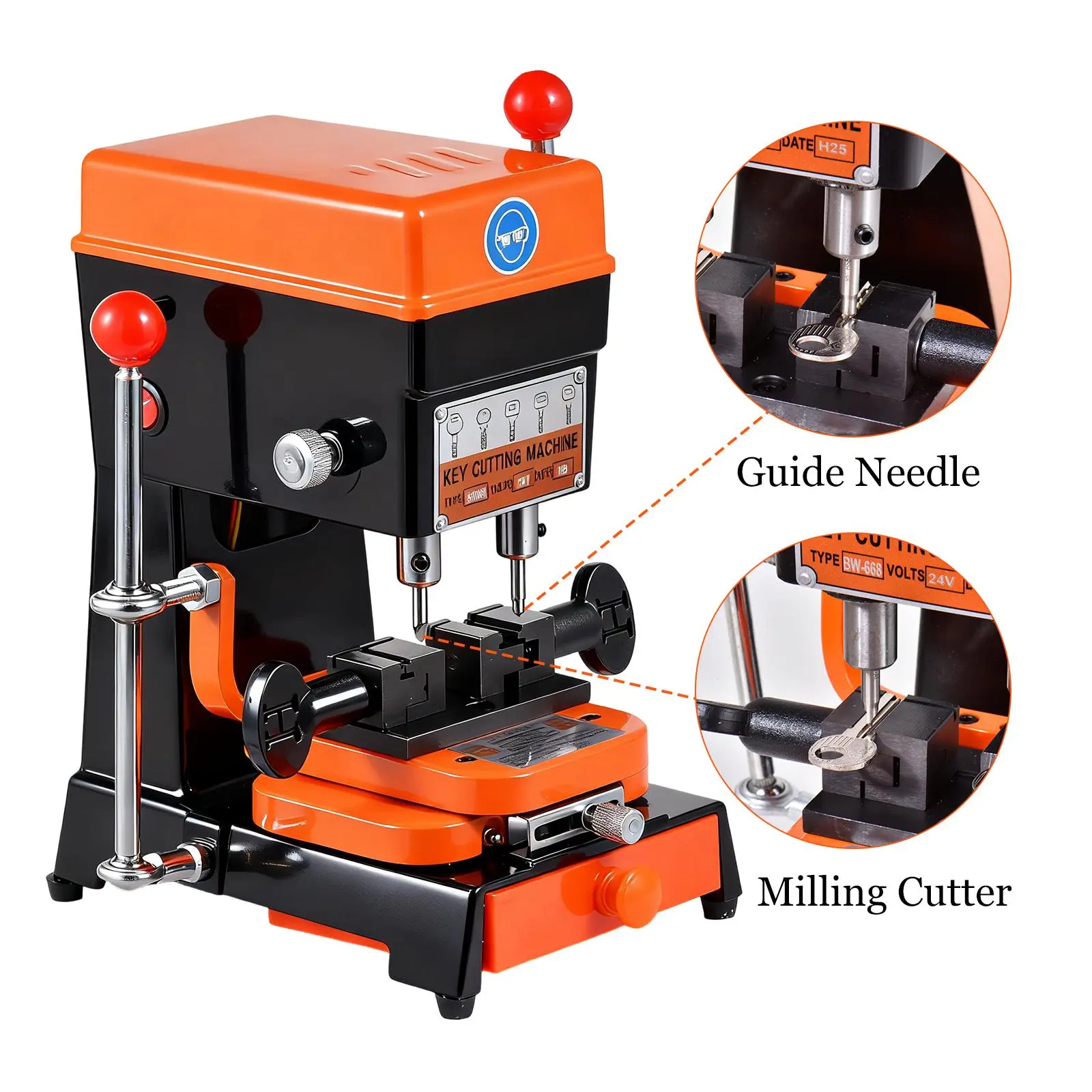 Multifunctional Key Cutter Tool - Locksmith Key Duplicator Equipment for Hardware Stores, Home Improvement Use Multifunctional Key Cutter Tool - Locksmith Key Duplicator Equipment for Hardware Stores, Home Improvement Use