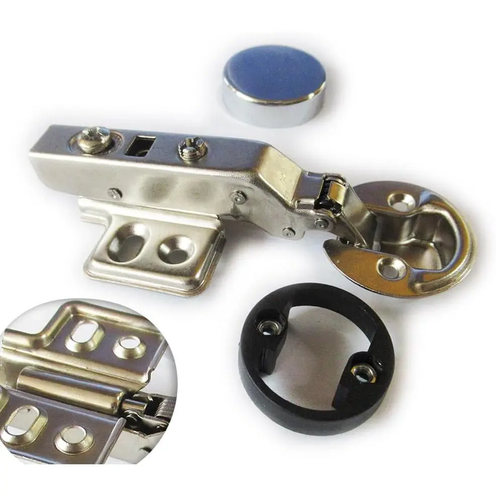 Dia 1" (26mm) Hole Euro Hydraulic Soft Close Hinge for Cabinet Glass Door