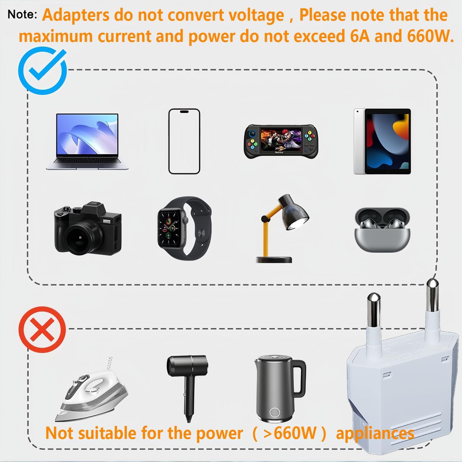 to Plug Adapter - European Travel Plug Adapter,Type C Wall Plug Power Converter for ,White,8 Pack to Plug Adapter - European Travel Plug Adapter,Type C Wall Plug Power Converter for ,White,8 Pack