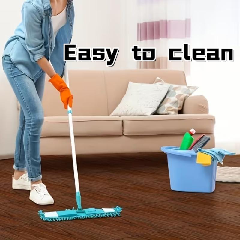 10Pcs Luxury Wood Grain Self - Adhesive PVC Flooring, Detachable Vinyl Floor Stickers, Kitchen Floor Tiles, Bedroom Floor Decoration Stickers, Self - Adhesive Flooring, Indoor Floor Stickers