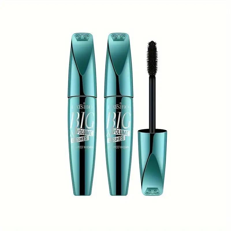 Buy One Get One Free - 5D Ultimate Volume Mascara - thickens, lengthens, and curls lashes, waterproof and non-clumping, long-lasting 24-hour black lash enhancer, suitable for all skin types for daily/party/date/wedding use, perfect holiday gift