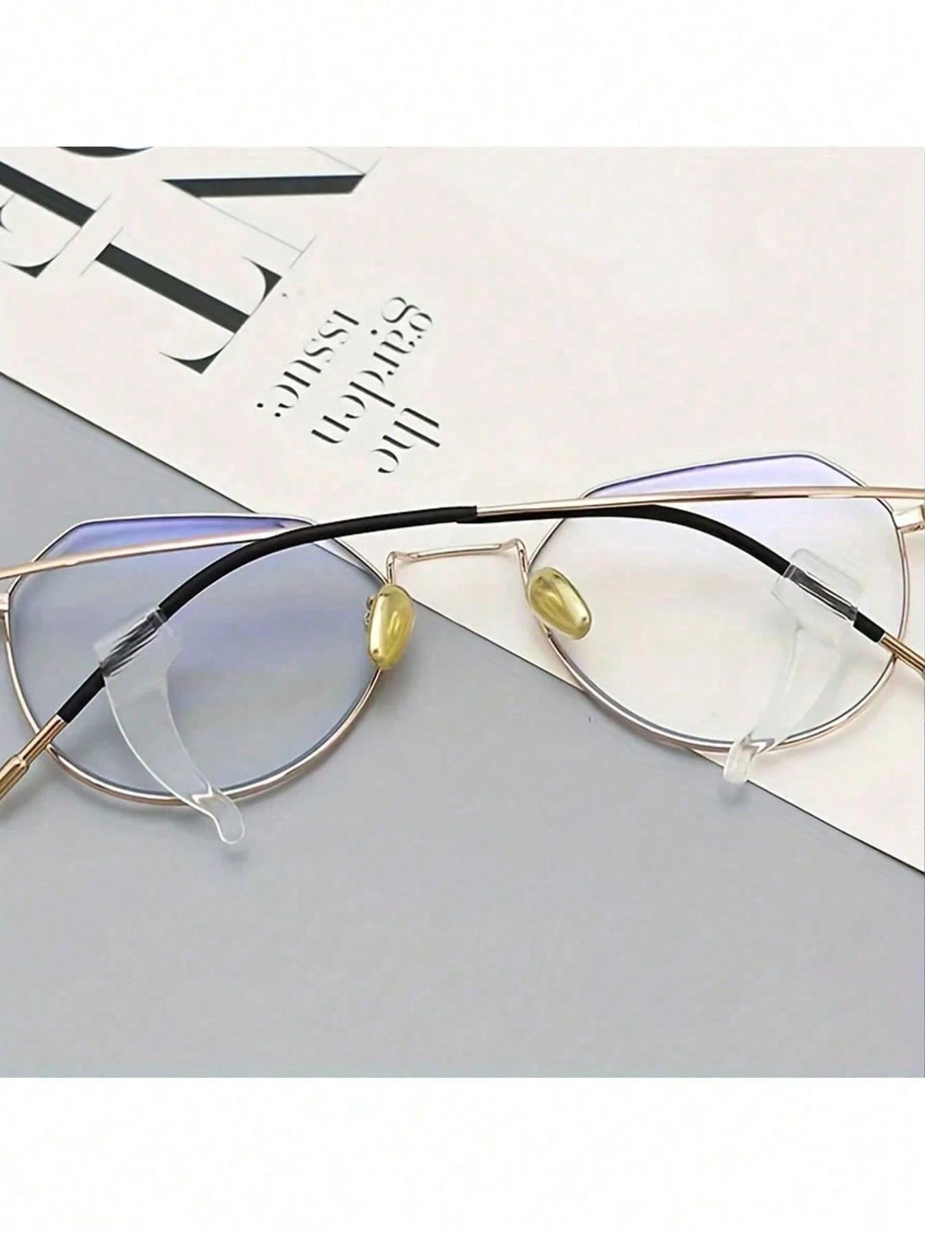 Silicone Anti-Slip Ear Grip Hooks for Glasses，Anti-slip Silicone Ear Grip Glasses Eyeglasses Leg Ear Hook - Secure Eyewear Retainers, Plastic Material, Ideal for Securing Eyeglasses and Temple Tips, Accessory for Eyeglasse