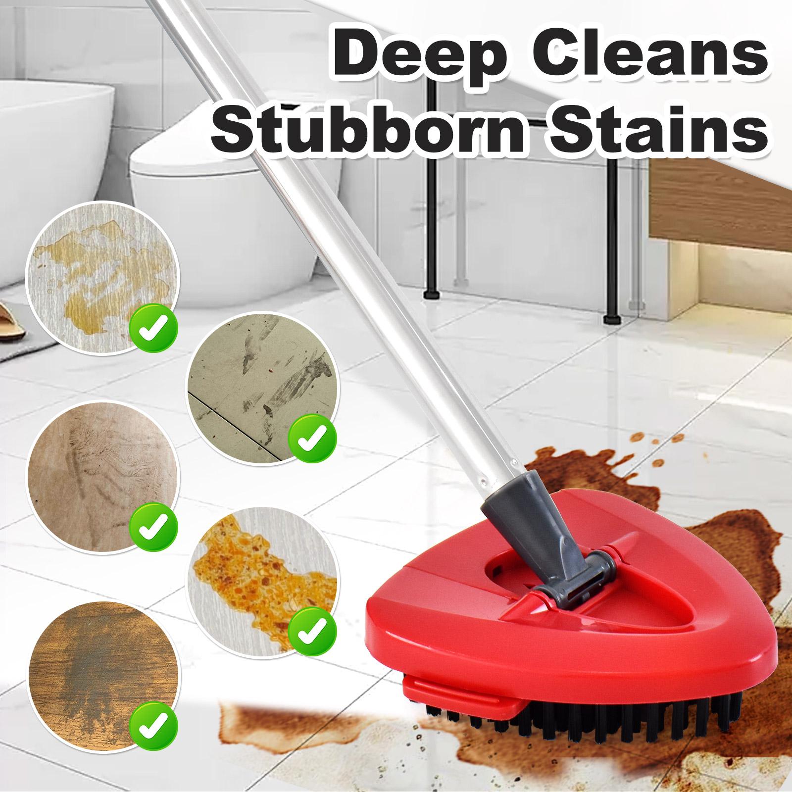 1/2Pcs Upgrade Mop Replacement Brushes, Mop Head Refill, Compatible with Vileda O-Cedar Easywring 1Tank System, Dense Bristle Brush Design,Deep Cleaning Kitchen Bathroom Accessories Christmas Halloween
