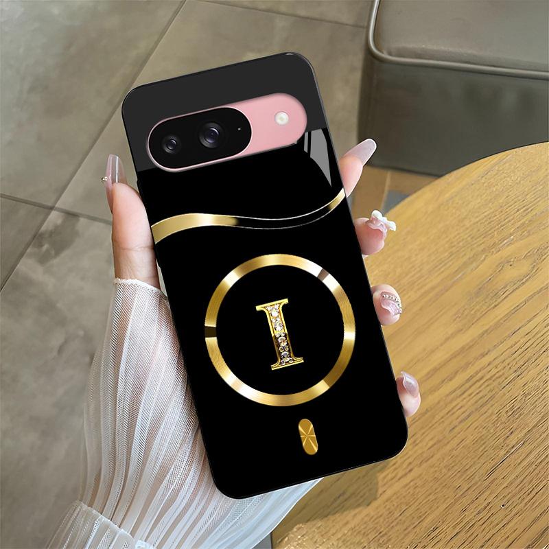 Suitable for [Google Pixel 9] high-end MagSafe phone case🥰，Choose from any of the 26 letters， Features a premium, minimalist design; drop-resistant and fingerprint-proof. YM99