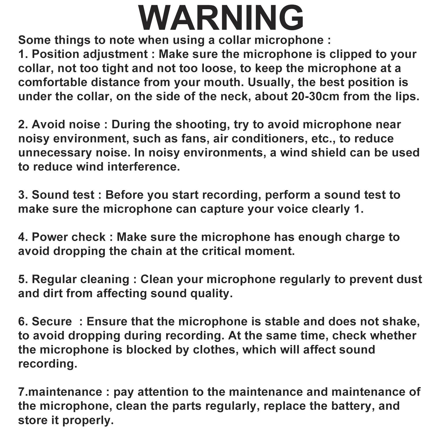 Wireless lavalier microphone for iPhone, iPad, and Android, ideal for smartphones and audio recording