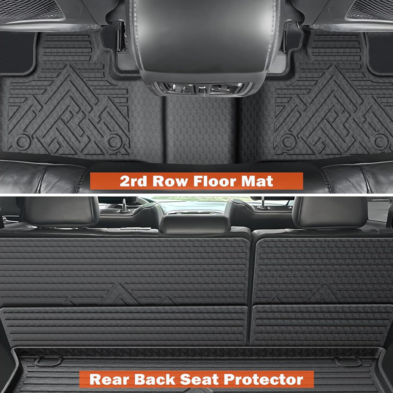 Canvcle All Weather TPE Floor Mats for 2015-2021 Jeep Grand Cherokee Laredo E 4x4 Five-Seater Gas Model Custom Fit Trunk & Back Seat Protector Durable Odorless Cargo Liner Non-Slip Texture Easy to Clean Canvcle All Weather TPE Floor Mats for 2015-2021 Jeep Grand Cherokee Laredo E 4x4 Five-Seater Gas Model Custom Fit Trunk & Back Seat Protector Durable Odorless Cargo Liner Non-Slip Texture Easy to Clean