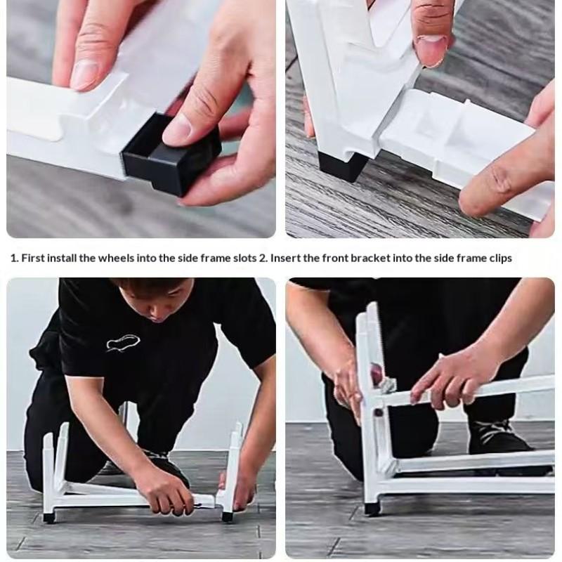 3 Layer Drawer Storage Cabinet Bedside Table, Clothes Organizer Box, Multi-Layer Toy Snack Storage Box, Bedroom Furniture