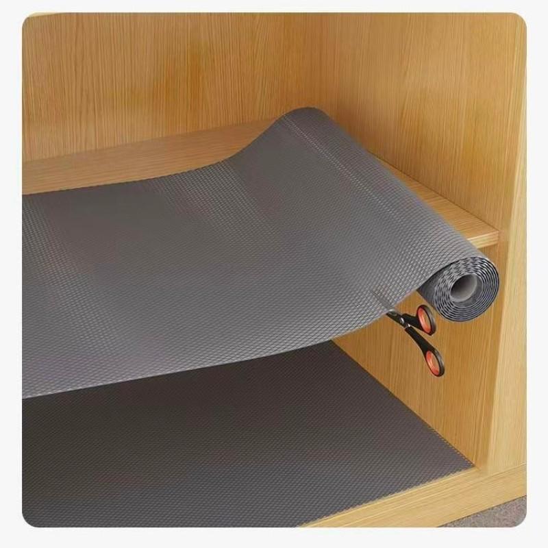 Transparent Washable Cuttable Drawer Liner, Non-Slip Refrigerator Inner Pads, Suitable for Fridge Glass Shelves Cabinets Home Kitchen Supplies