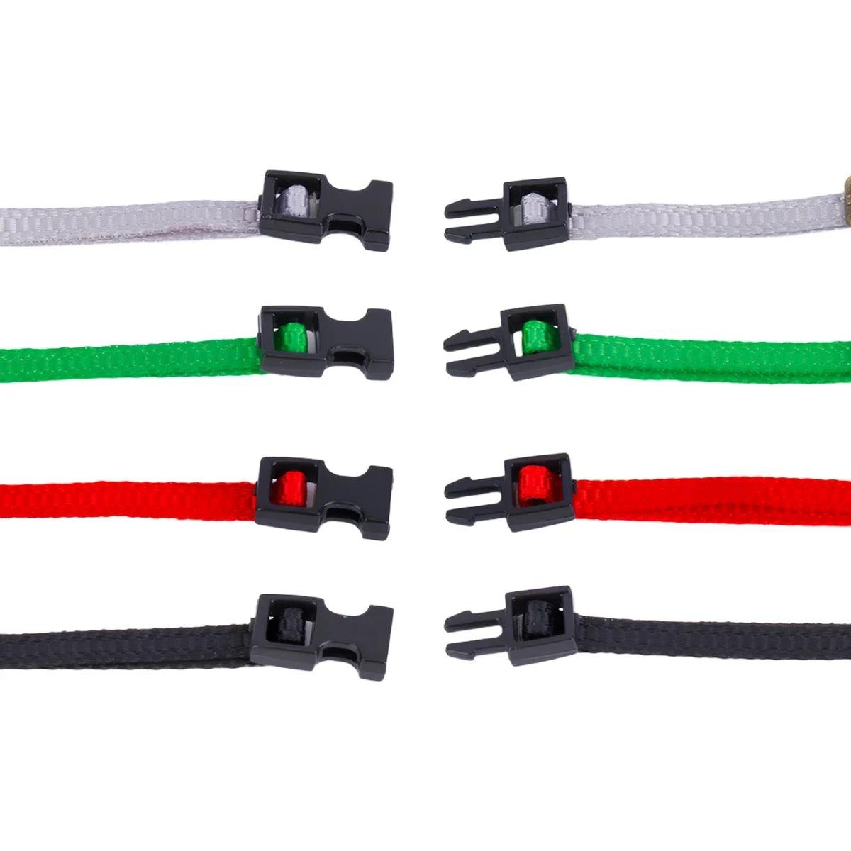 1/10 1/18 1/24 Scale RC Crawler Accessories, 5PCS 30CM Nylon Tie Down Ropes with Buckles for TRX4M SCX24 Roof Rack