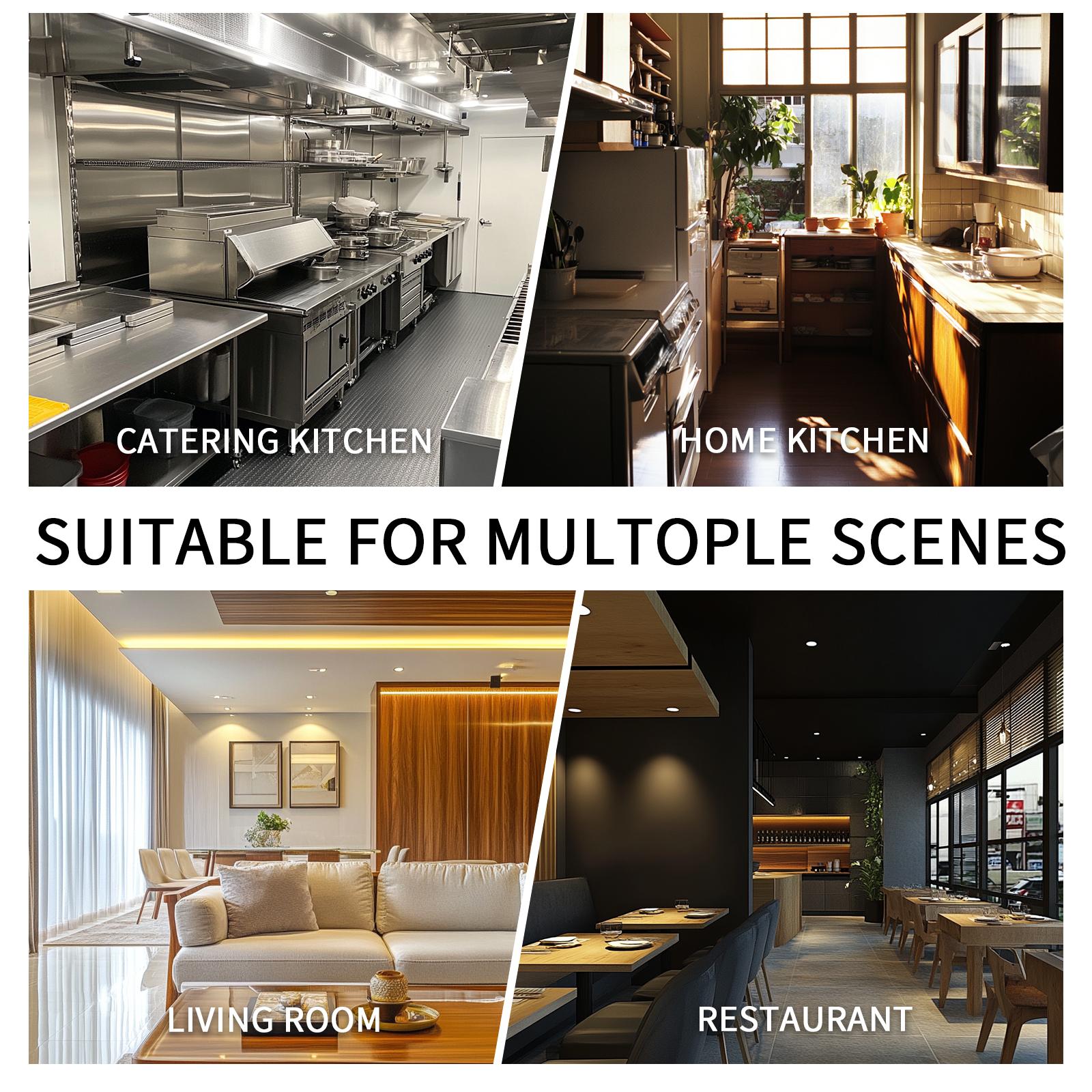 15 Pieces, Kitchen Knife Set, Solid Wooden Knife Holder, Plastic Knife Holder, Chef's Knife, Japanese Knife, Meat Knife, Bread Knife, Steak Knife, Fruit Knife, Scissors, Meat and Vegetable Cutter,  Gift Set Kitchenware Sturdy Stylish Stainless Steel