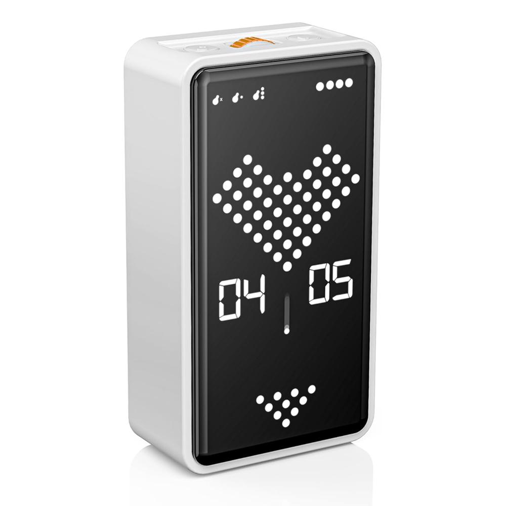 Sand Timer, Digital Hourglass Timer, Rechargeable Magnetic Visual Timer with Large LED Display, Adjustable Volume for Classroom, Cooking, Fitness, Baking, Kids Learning & Teaching