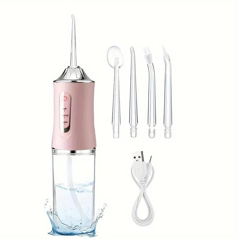 Electric Water Flosser, Smart Chip, Precise Pressure Control, Oral Irrigator, Deep Teeth and Gums Cleaning, Model A10, 800mah Battery