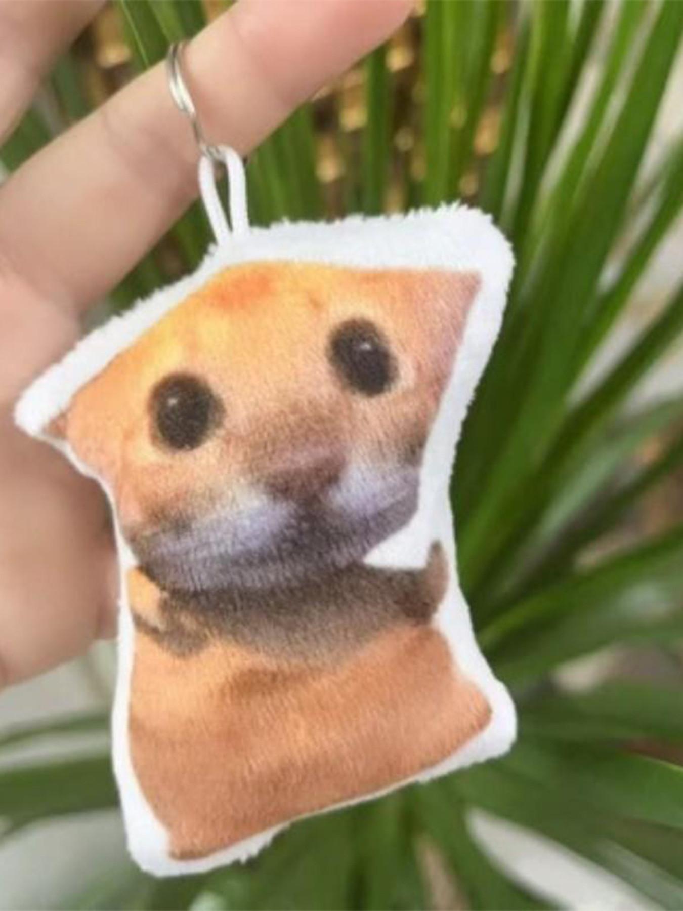 Funny Amigurumi Cat Plush Keychain, Small Whistling Doll, Cute Stuffed Toy, Perfect Gift for Kids and Adults, Unique Decoration Item