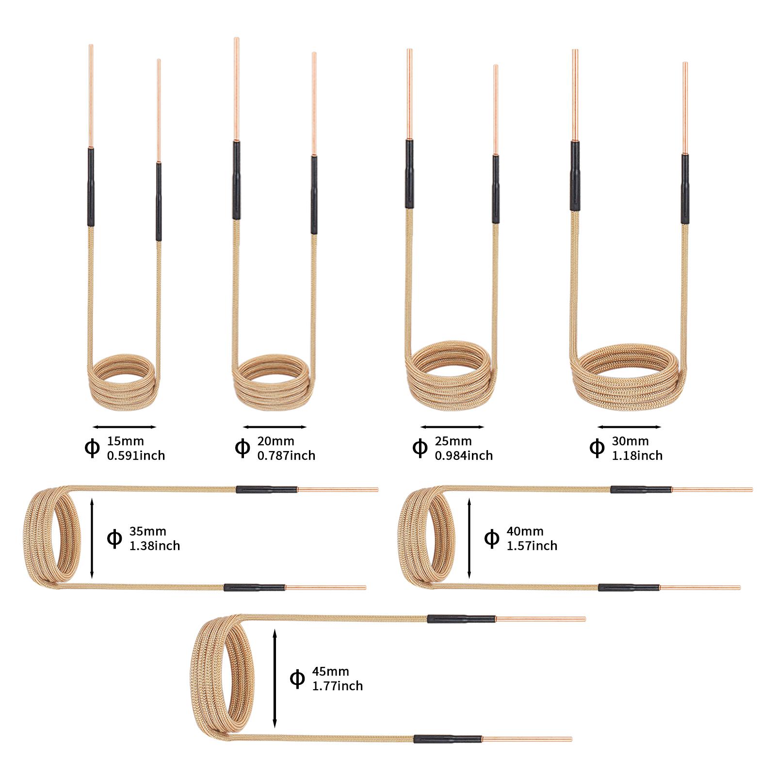 SOLARY Induction Heater Coils Kit – Bolt Removal Tool for Automotive Repair