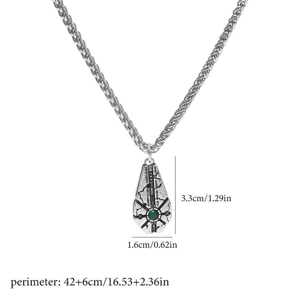 Warhammer 40K Game Peripheral Necklace Fashionable Handsome Men And Women Sweater Chain Cosplay Accessories Gift For Game Fans