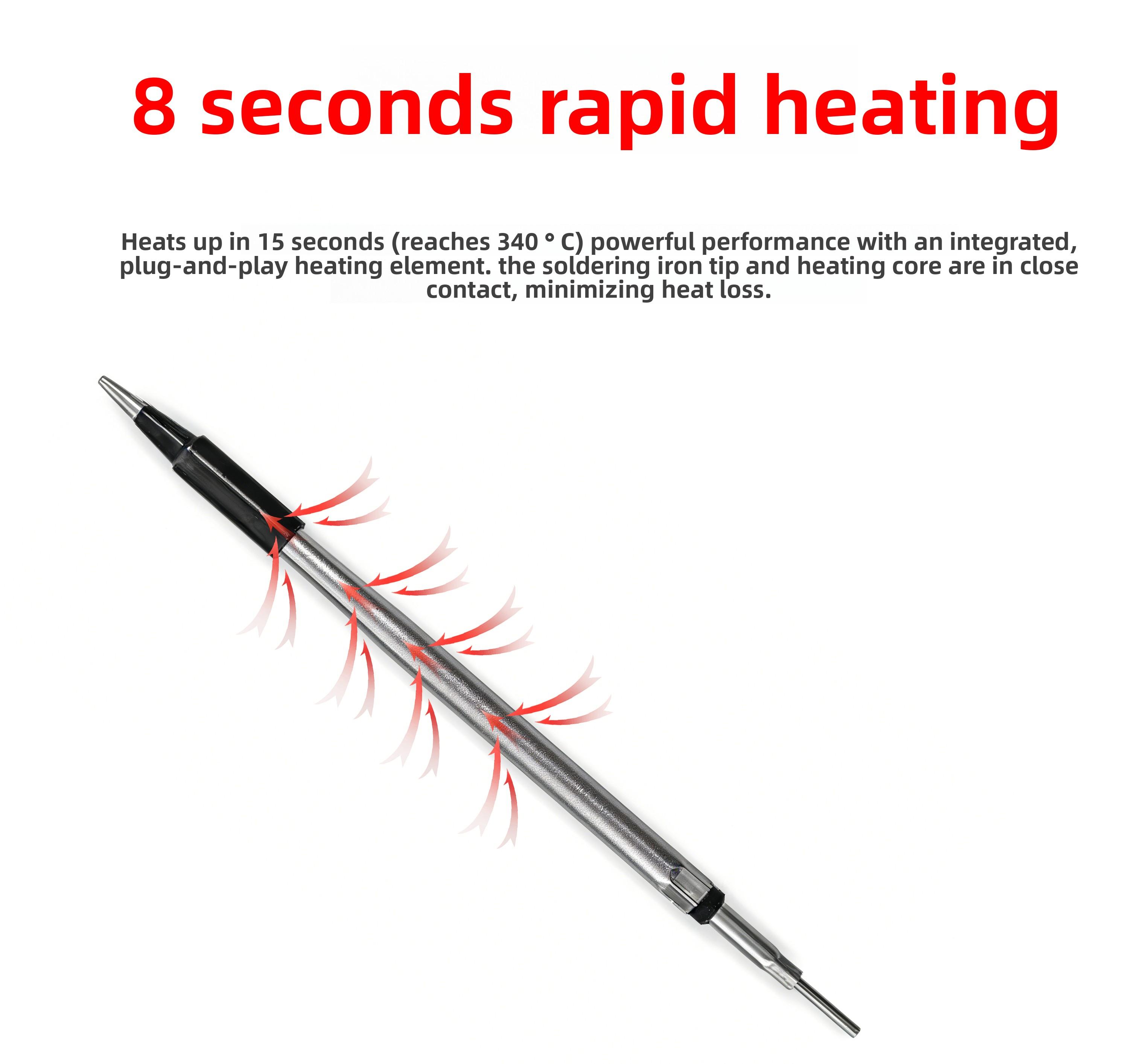 USB Digital Display Welding Tool, LCD Welder with Temperature Control Button, Ideal for Home Appliance Repair